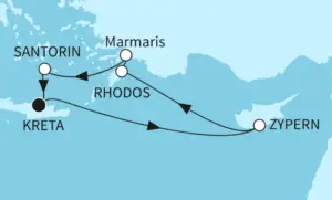 Mein Schiff Stliches Mittelmeer Kreuzfahrt Routen Angebote