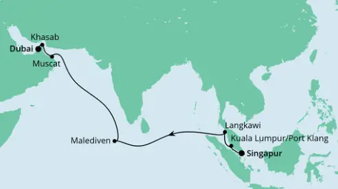 Aidabella Routen Bersicht Angebote Kreuzfahrt Org