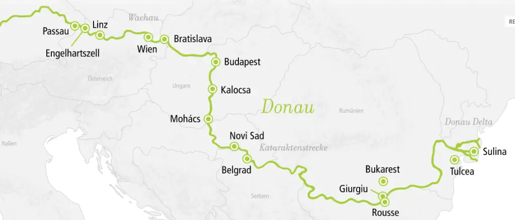 A-ROSA Donau Flusskreuzfahrt 2022: Delta