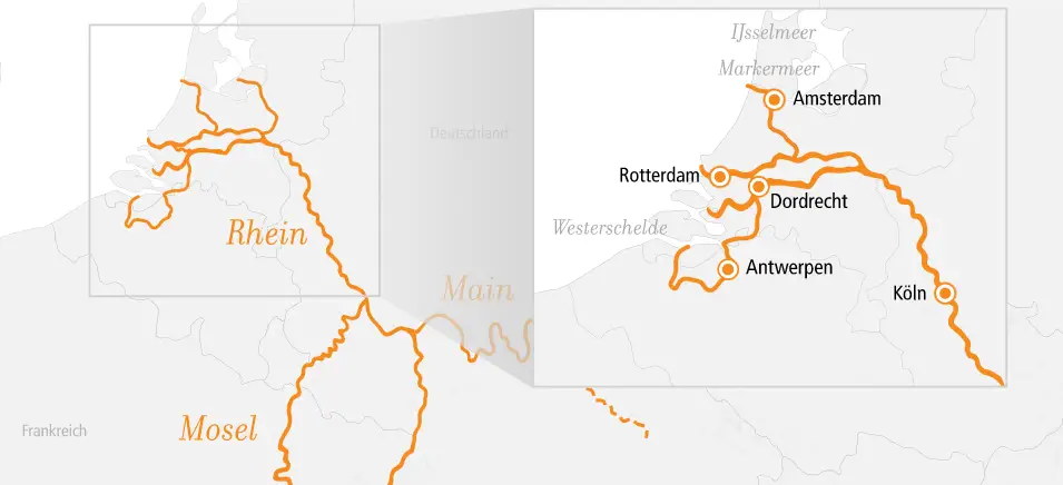 A-ROSA Amsterdam Flusskreuzfahrt 2022: Rhein Erlebnis Amsterdam & Rotterdam