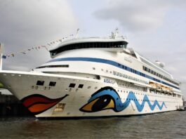 AIDAvita: Aktuelle Position