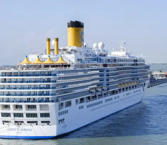 Costa Luminosa: Aktuelle Position