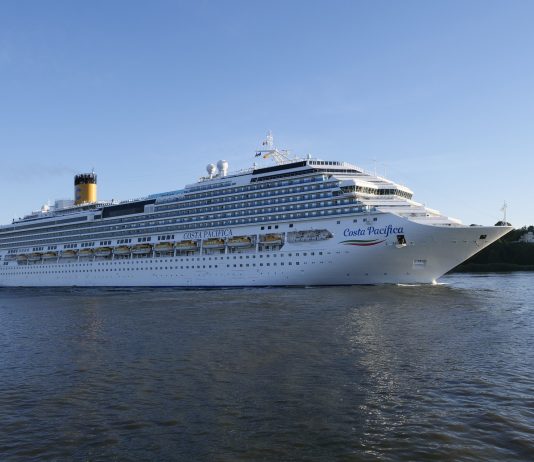 Costa Pacifica: Aktuelle Position
