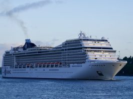 MSC Magnifica: Aktuelle Position