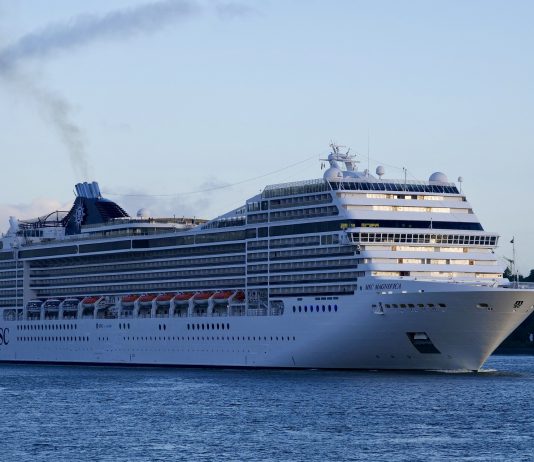 MSC Magnifica: Aktuelle Position