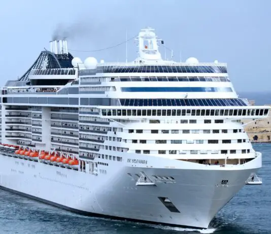 MSC Splendida: Aktuelle Position