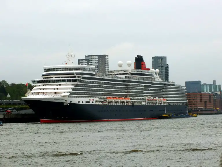 Queen Elizabeth: Aktuelle Position
