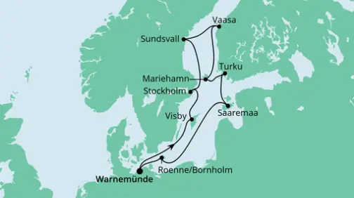 AIDA Mariehamn Kreuzfahrt
