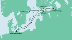  Baltikum-Kreuzfahrt: Routen & Angebote 2024 - Kreuzfahrt.org Illustration 