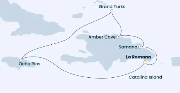 Costa Karibik-Kreuzfahrt 2023: Karibik ab La Romana