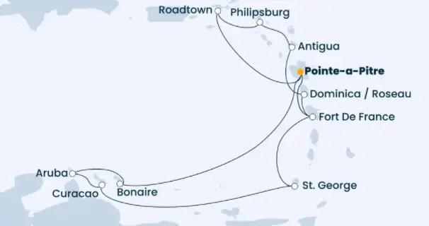 Costa Karibik-Kreuzfahrt 2023: Karibik ab Pointe a Pitre 3