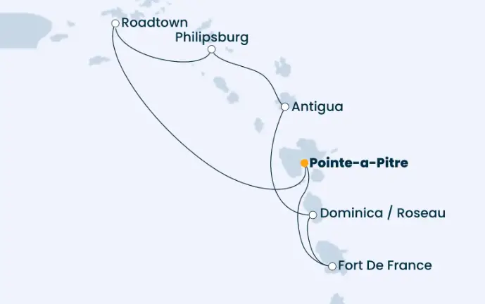 Costa Karibik-Kreuzfahrt 2023: Karibik ab Pointe-a-Pitre 6