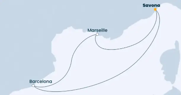 Costa Mittelmeer-Kreuzfahrt 2022: Mittelmeer ab Savona 3