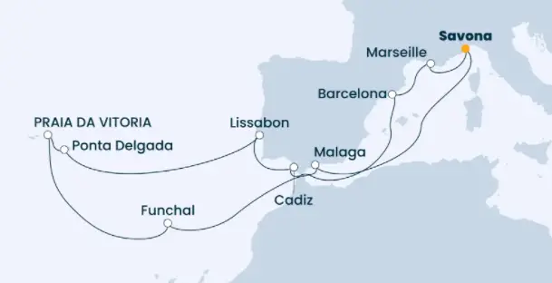 Costa Mittelmeer-Kreuzfahrt 2022: Mittelmeer ab Savona 4
