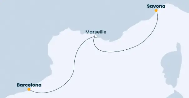 Costa Mittelmeer-Kreuzfahrt 2022: Mittelmeer ab Savona