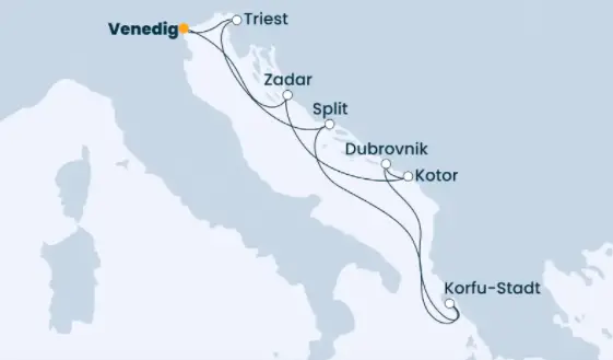 Costa Mittelmeer-Kreuzfahrt 2022: Mittelmeer ab Venedig 5