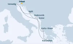 Adria Kreuzfahrt Routen Angebote Kreuzfahrt Org