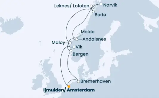 Costa Nordsee-Kreuzfahrt 2022: Nordeuropa ab Amsterdam 3