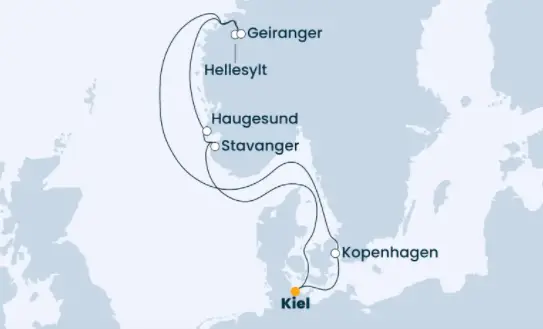 Costa Nordsee-Kreuzfahrt 2022: Nordeuropa ab Kiel 2