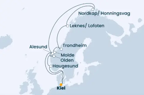 Costa Nordsee-Kreuzfahrt 2022: Nordeuropa ab Kiel 6