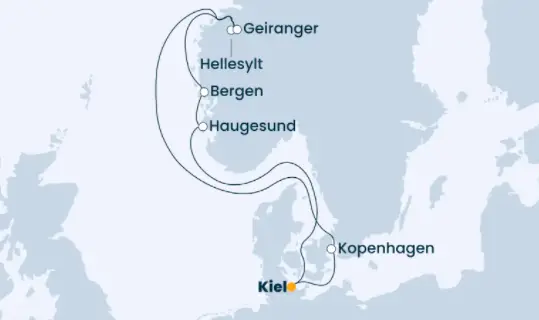 Costa Nordsee-Kreuzfahrt 2023: Nordeuropa ab Kiel 3