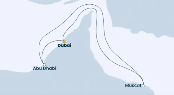 Costa Orient-Kreuzfahrt 2022: Dubai und die Emirate