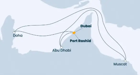 Costa Orient-Kreuzfahrt 2023: Dubai und die Emirate 2
