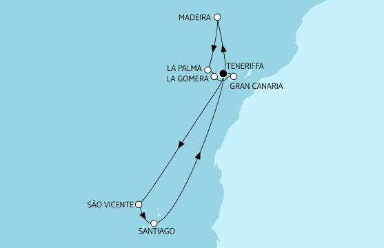 Mein Schiff Kanaren-Kreuzfahrt 2022: Kanaren mit Kapverden & Madeira