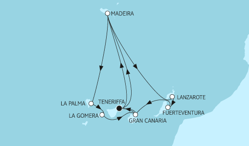 Mein Schiff Kanaren-Kreuzfahrt 2022: Kanaren mit Madeira 3