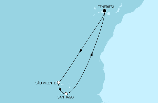 Mein Schiff Kanaren-Kreuzfahrt 2022: Kapverdische Inseln