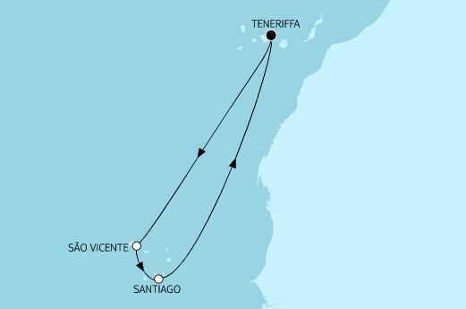 Mein Schiff Kanaren-Kreuzfahrt 2023: Kapverdische Inseln