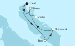 Mein Schiff Adria Kreuzfahrt Routen Angebote Kreuzfahrt Org