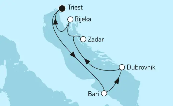 Mein Schiff Mittelmeer-Kreuzfahrt 2022: Adria mit Dubrovnik