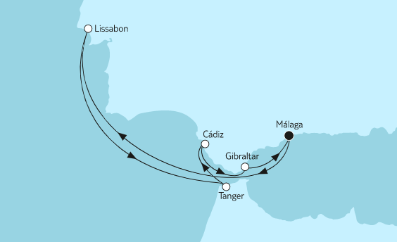 Mein Schiff Mittelmeer-Kreuzfahrt 2022: Mittelmeer mit Andalusien