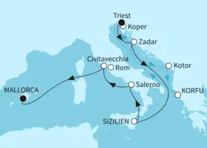 Mein Schiff Adria Kreuzfahrt Routen Angebote Kreuzfahrt Org