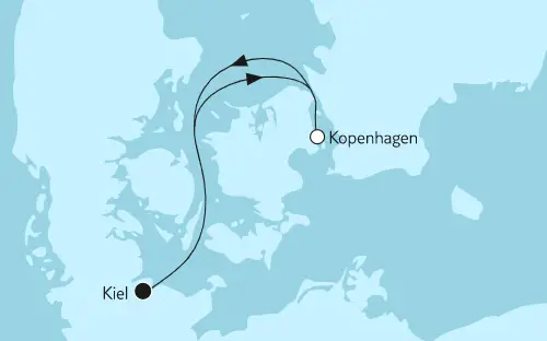 Mein Schiff Ostsee-Kreuzfahrt 2022: Kurzreise mit Kopenhagen