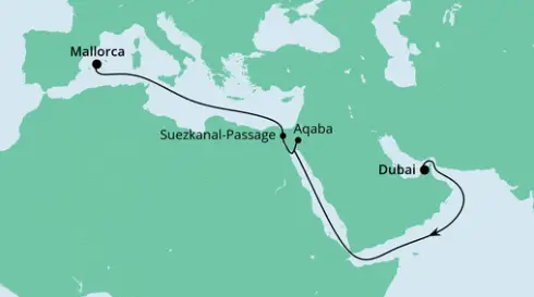 AIDAbella Routen 2024/ 2025: Übersicht & Angebote | Kreuzfahrt.org