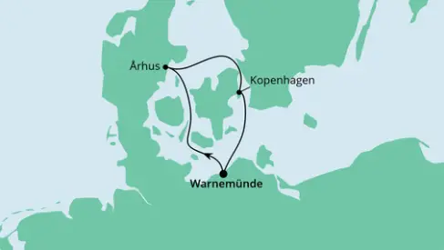 AIDAmar Route 2024: Kurzreise nach Aarhus & Kopenhagen 2