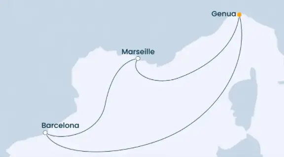 Costa Firenze Route 2022: Mittelmeer 2
