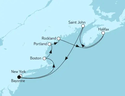 Mein Schiff Nordamerika Kreuzfahrt 2022 & 2023: Nordamerika mit Kanada