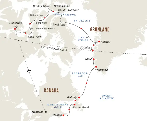 Hurtigruten Grönland-Kreuzfahrt 2023: Nordwest-Passage