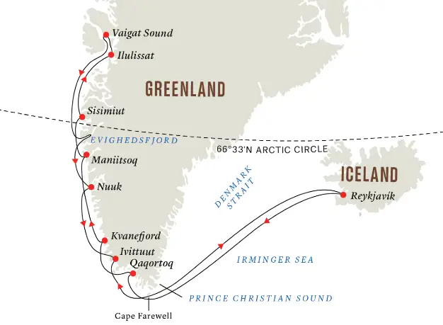 Hurtigruten Island-Kreuzfahrt 2022: Expedition Diskobucht