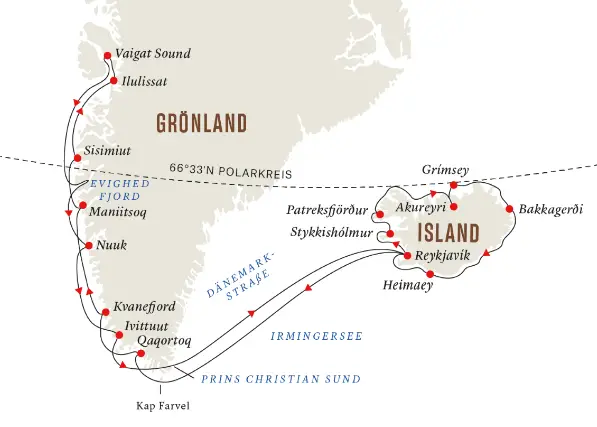 Hurtigruten Island-Kreuzfahrt 2023: Expedition Arktis