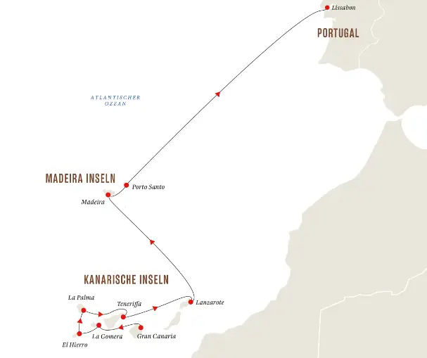 Hurtigruten Kanaren-Kreuzfahrt 2023: Von Gran Canaria bis nach Lissabon