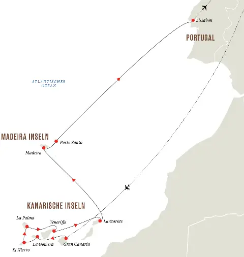 Hurtigruten Kanaren-Kreuzfahrt 2024: Gran Canaria nach Lissabon