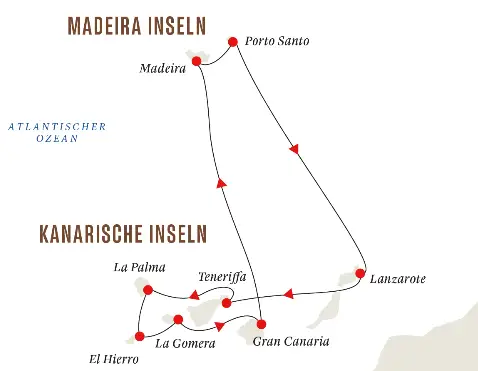 Hurtigruten Kanaren-Kreuzfahrt 2024: Madeira mit Kanarischen Inseln