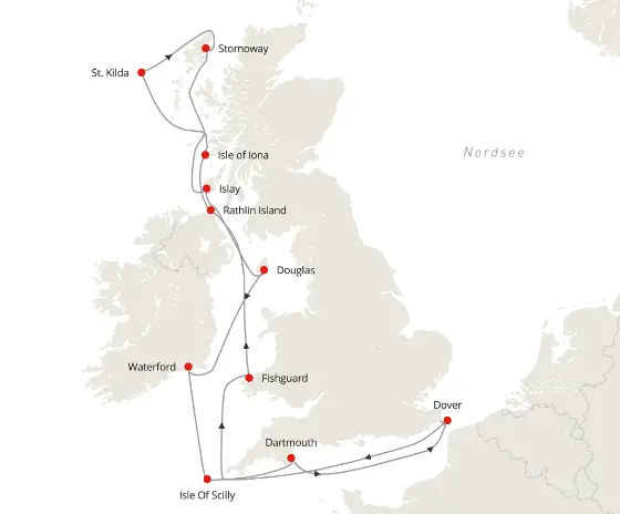 Hurtigruten Schottland-Kreuzfahrt 2022: Britische Inseln 2