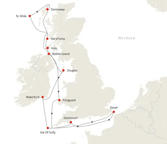 Hurtigruten Schottland-Kreuzfahrt 2023: Britische Inseln 2
