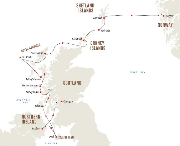 Hurtigruten Schottland-Kreuzfahrt 2023: Schottische Inseln 2
