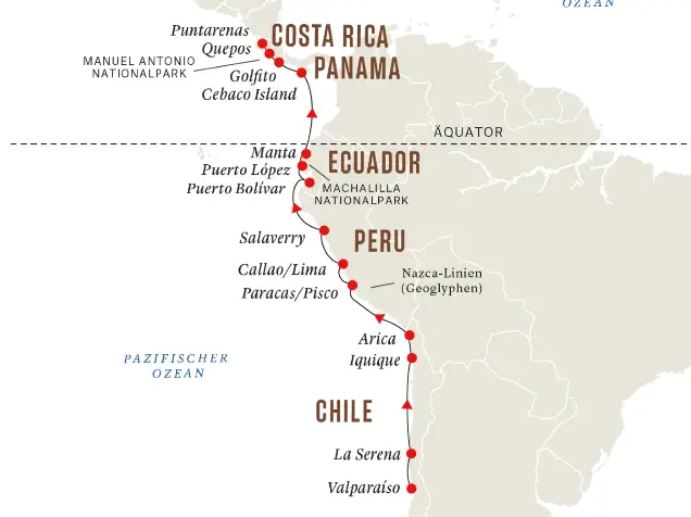 Hurtigruten Südamerika-Kreuzfahrt 2023: Lateinamerika
